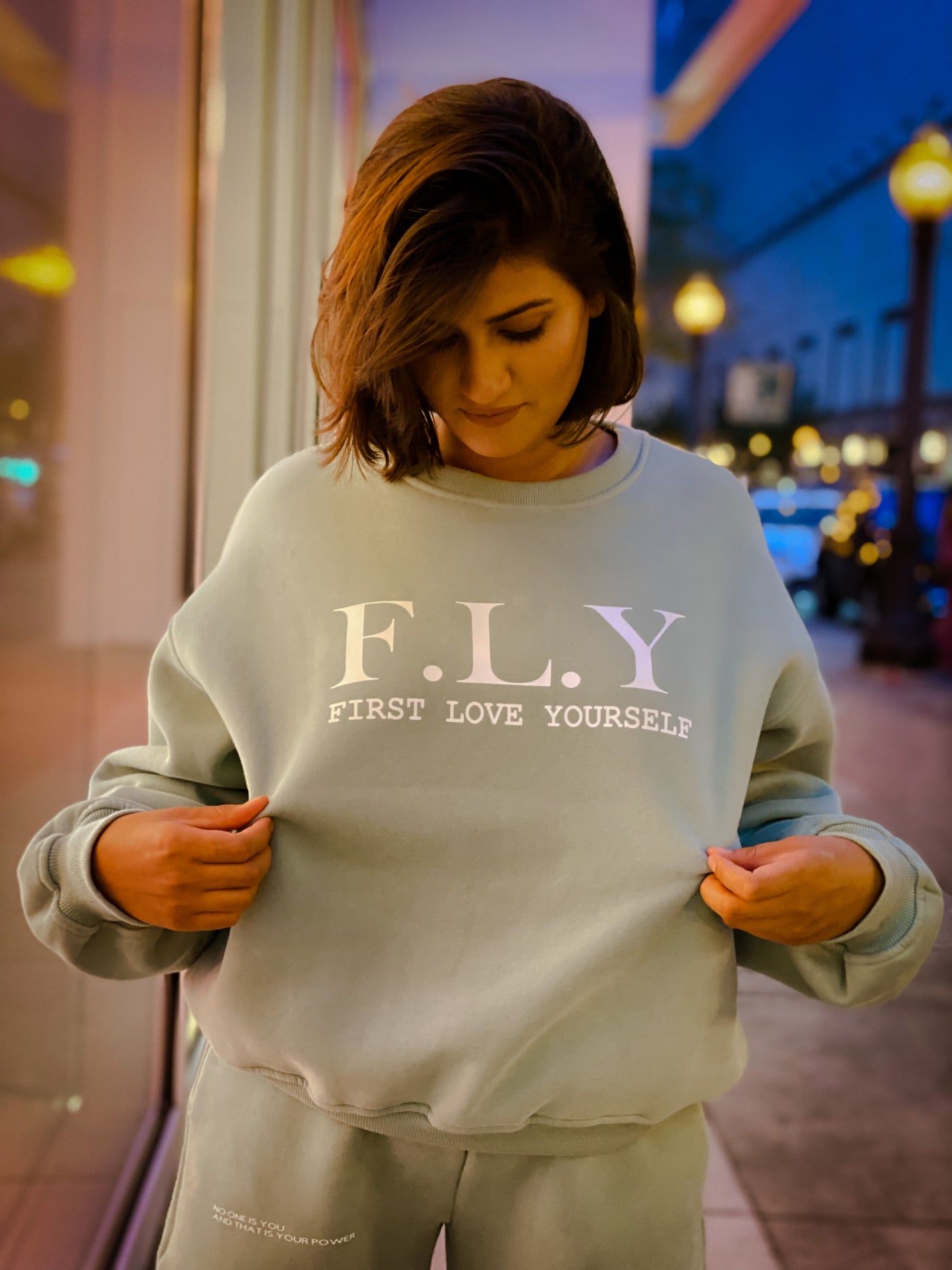 FIRST LOVE YOURSELF Crewneck