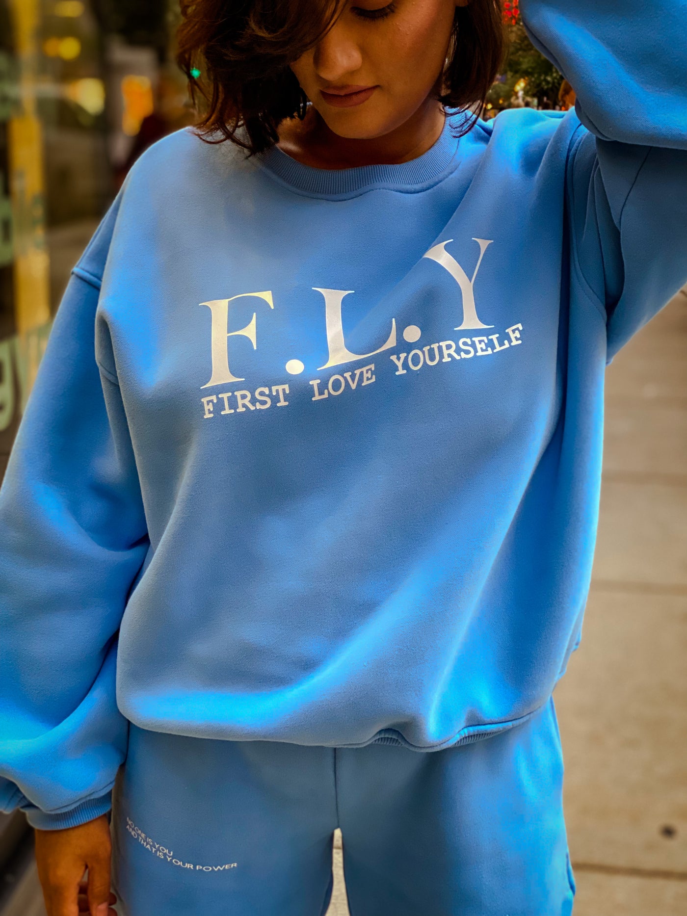 FIRST LOVE YOURSELF Crewneck