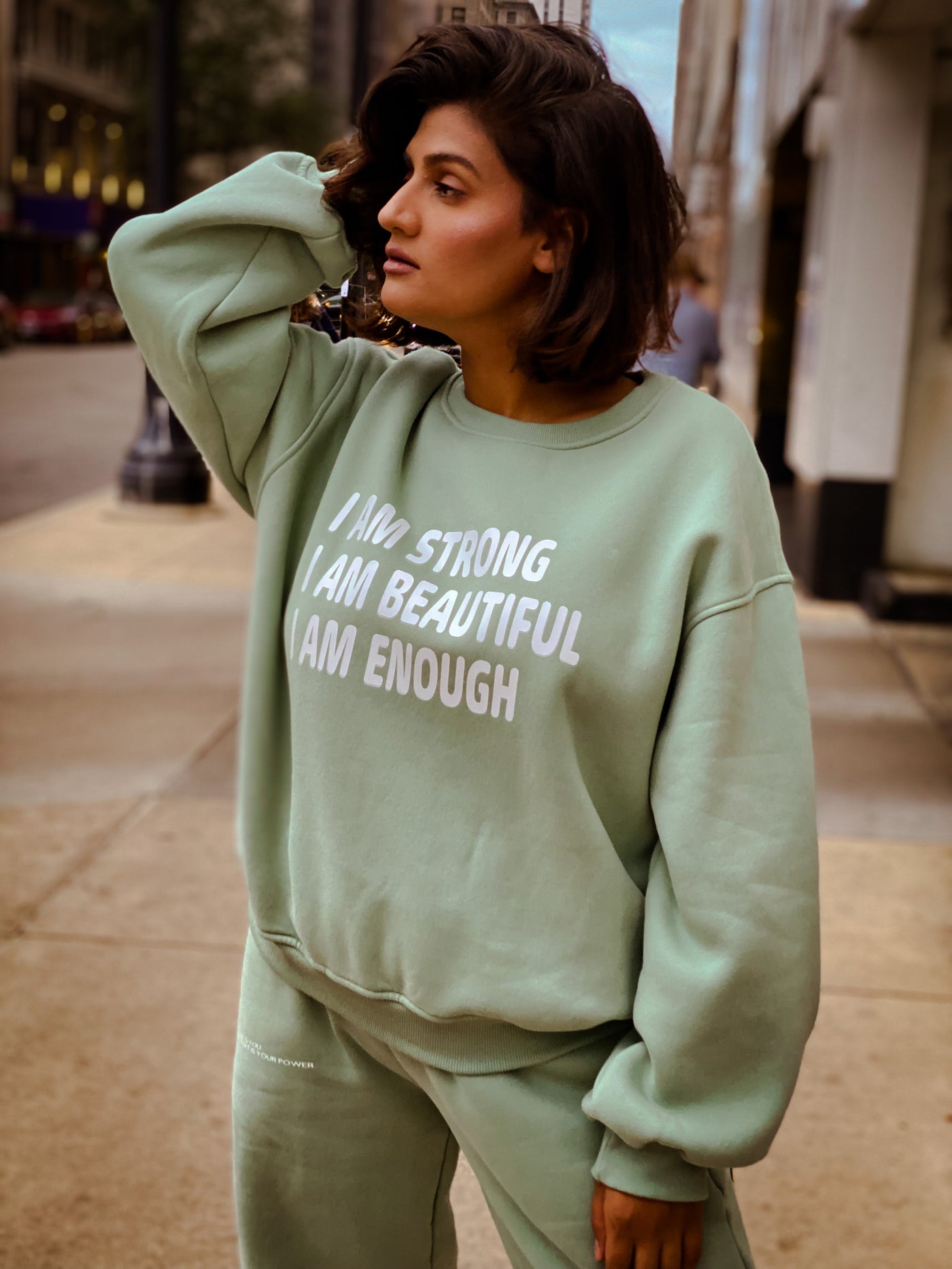 I AM STRONG Crewneck